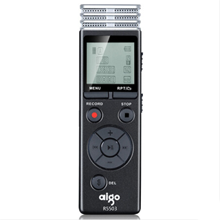 京聪商城爱国者（aigo）R5503 远距离录音笔 智能降噪 微型迷你录音 8GB 黑色总代理批发