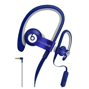 京聪商城BEATS PowerBeats 2 挂耳式运动耳机 蓝色 iphone线控带麦总代理批发