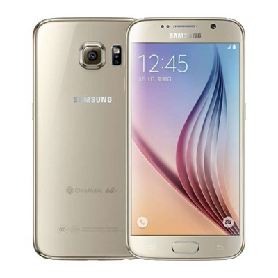 京聪商城三星 Galaxy S6（G9208）32G版 铂光金 移动4G手机 双卡双待总代理批发
