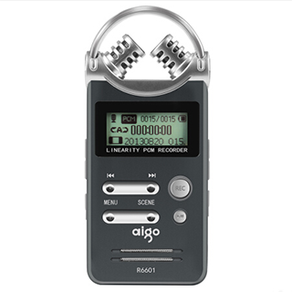 京聪商城爱国者（aigo）R6601 专业高清远距离录音笔 8GB灰色总代理批发