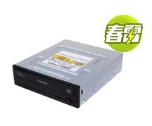 京聪商城三星（SAMSUNG）SH-224BB 24速 串口 DVD刻录机（黑色）总代理批发