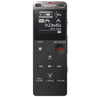 京聪商城索尼（SONY）ICD-UX560F 数码录音棒 商务语言好帮手 4GB容量 黑总代理批发