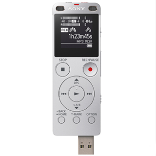 京聪商城索尼（SONY）ICD-UX560F 数码录音棒 商务语言好帮手 4GB容量 银总代理批发