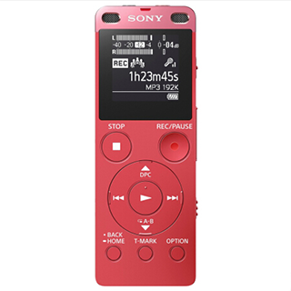 京聪商城索尼（SONY）ICD-UX560F 数码录音棒 商务语言好帮手 4GB容量 红总代理批发